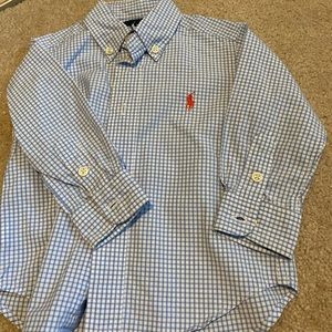 TWO GORG Ralph Lauren 12 months button down